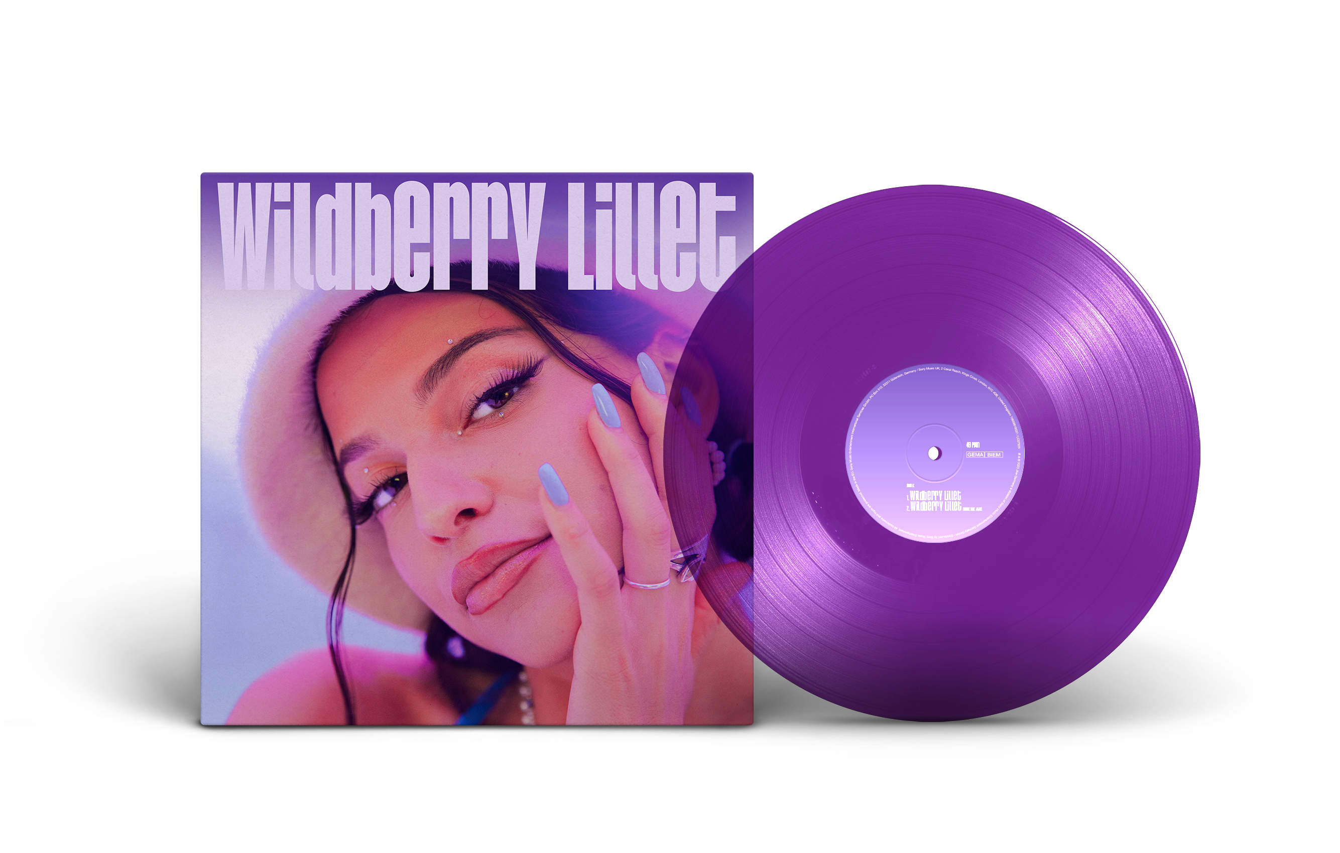 Nina Chuba - Wildberry Lillet Remix EP (7inch Vinyl Wildberry-transparent Ltd. Edition) + inklusive Zugang zu einem Gewinnspiel einer Demo Listening Session mit Nina Chuba